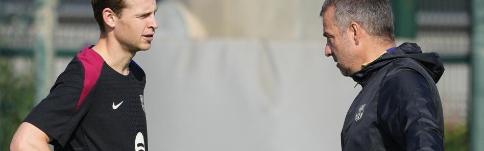 奇异果体育-世体：德容今天仍单独训练，巴萨的目标是让他对纽卡时康复