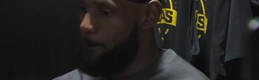 奇异果体育-詹姆斯谈球衣佩戴徽章做球星卡：太不可思议了，太谦卑了，太幸运了